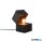 TR 514110102 TREASURE asztali lámpa E14/2W LED/225lm/2700K ↕16cm ↔12cm ↗12cm fekete