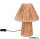 TR R51752036 ANEA asztali lámpa excl.2xE14 ↕31cm Ø24cm natural