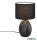 TR R51771032 MELVA asztali lámpa excl.1xE14 ↕31cm Ø18cm matt fekete