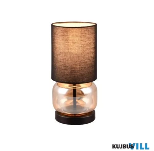 TR 517800113 ELIO asztali lámpa E27/40W ↕28,5cm Ø13,5cm borostyán