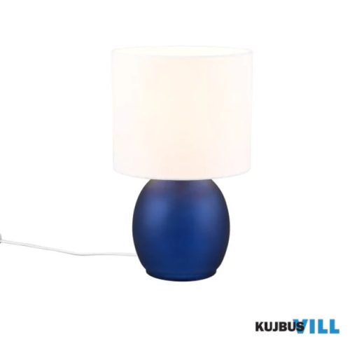 TR 517900112 VELA asztali lámpa E14/10W ↕29cm Ø18cm kék