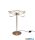 TR 521210108 CHARIVARI asztali lámpa incl.1x26W LED/2500Lm/3000K ↕50cm Ø41cm matt réz