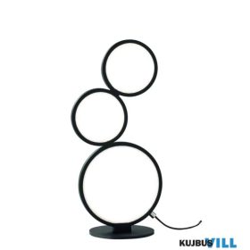   TRIO 522610332 RONDO asztali lámpa incl.1x17W LED/1900Lm/3000K ↕45cm ↔20,7cm ↗ 15cm matt fekete