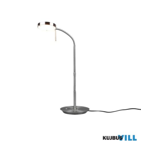 TR 523310107 MONZA asztali lámpa incl.1x12W LED/1400Lm/2300+3000+4000K ↕57cm ↔19cm ↗ 46cm matt nikkel