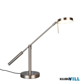   TRIO 523310907 MONZA asztali lámpa 12W LED/1400lm 2300+3000+4000K ↕52cm ↗69cm Ø16cm matt nikkel