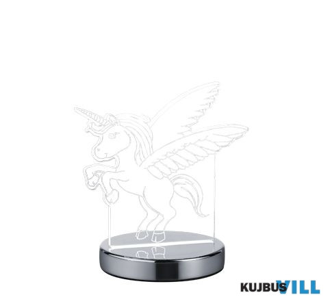 TR R52491106 KARO asztali lámpa incl.1x7W LED/600Lm/3000 - 6000K ↕17,5cm ↔17cm ↗ 12cm króm