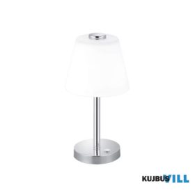   TRIO 525490107 EMERALD asztali lámpa incl.1x4,5W LED/450Lm/3000K ↕29cm Ø15cm matt nikkel