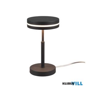   TRIO 526510142 FRANKLIN asztali lámpa incl.1x6W LED/700Lm/3000K ↕25cm Ø14cm antracit