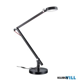   TRIO 527920102 AMSTERDAM asztali lámpa incl.1x5W LED/500Lm/3000K ↕90cm ↔18cm ↗ 90cm fekete