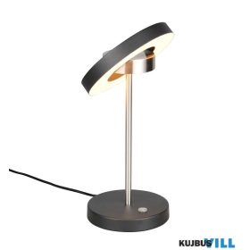   TRIO 534410107 GUANO asztali lámpa incl.1x12W LED/1200lm/2300+3000+4000K ↕30cm Ø18cm matt nikkel