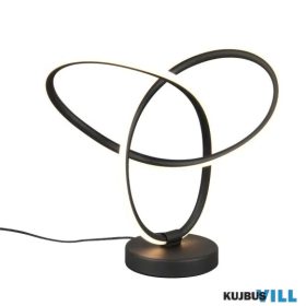   TRIO R53591132 LANDO asztali lámpa incl.1x8W LED/850lm/3000K ↕28cm ↔28cm ↗12cm matt fekete