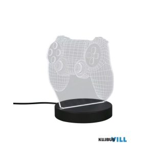   TRIO R53881102 JOY asztali lámpa incl.1x1,5W LED RGB ↕17cm ↔16cm ↗12cm Ø12cm fekete