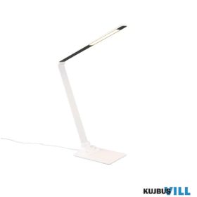   TRIO 545310131 TRAVIS asztali lámpa 6W SMD LED/650lm/3000+5000+6500K ↕71,9cm ↔15,5cm matt fehér