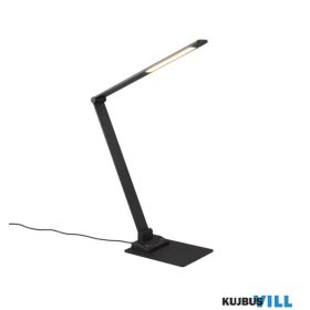   TRIO 545310132 TRAVIS asztali lámpa 6W SMD LED/650lm/3000+5000+6500K ↕71,9cm ↔15,5cm matt fekete