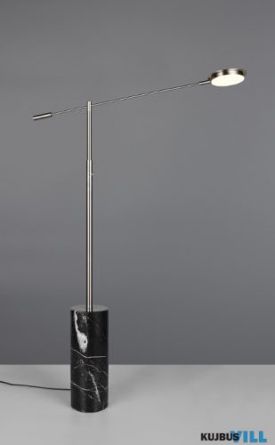 TR 454610107 FIORE LED állólámpa 10W/1200lm CCT ↕145cm ↔15cm ↗64cm matt nikkel, márvány