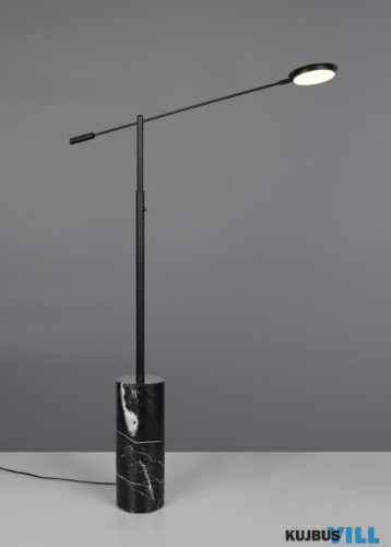 TR 454610132 FIORE LED állólámpa 10W/1200lm CCT ↕145cm ↔15cm ↗64cm matt fekete, márvány