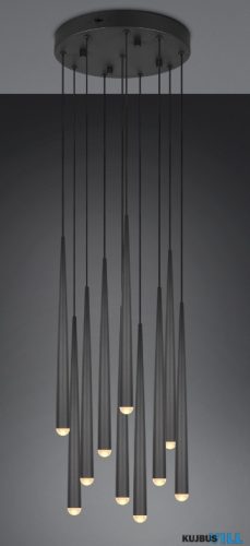 TR 354831032 CALA LED függeszték/10 38W/4500lm CCT ↕150cm Ø30cm matt fekete