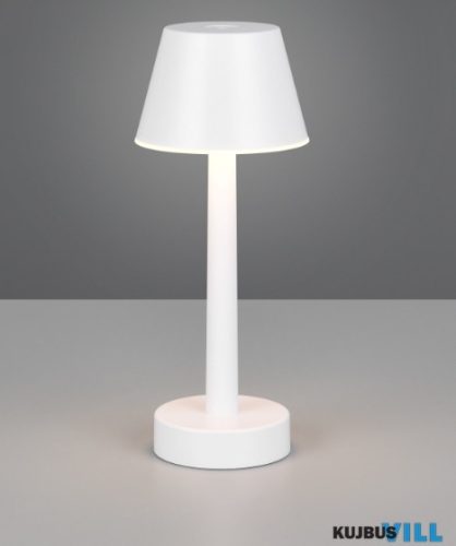 TR R54991131 VIDAL LED asztali lámpa 1,5W/150lm 3000K ↕24,5cm IP44 fehér