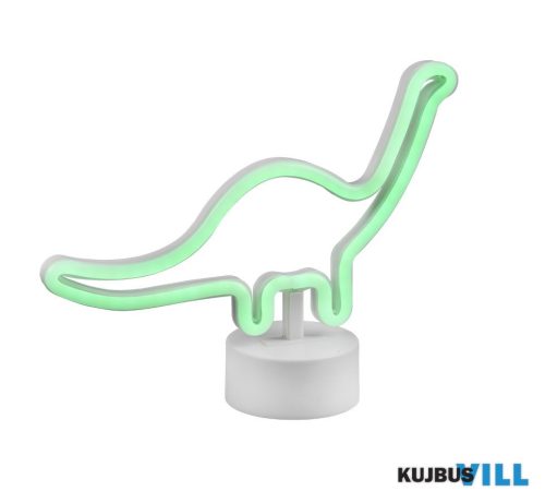 TR R55360101 BRONTO asztali lámpa incl.1x1,6W LED/17Lm ↕20,5cm ↔27cm ↗ 8,5cm Ø8,5cm fehér