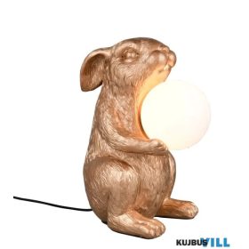   TRIO R56511079 RABBIT asztali lámpa excl.1xG9 ↕28cm ↔21cm ↗16cm arany