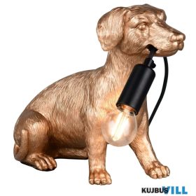   TRIO R56601079 RUDI asztali lámpa excl.1xE14 ↕23,5cm ↔28cm ↗12,5cm arany