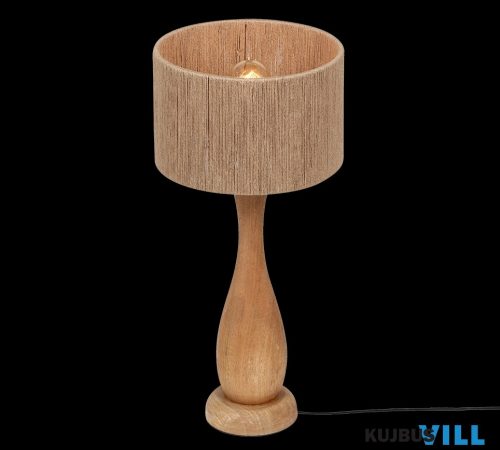 TRIO 567200130 TOBA asztali lámpa excl.1xE27 ↕54cm Ø24,5cm fa