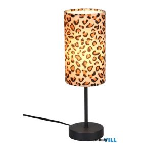   TRIO R56741032 PARDINA asztali lámpa excl.1xE14/10W ↕36,5cm Ø11cm matt fekete