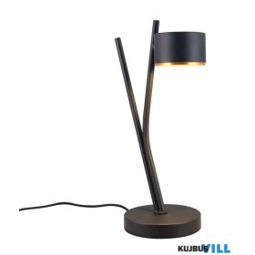   TRIO 569000180 CODA asztali lámpa excl.1xGX53 ↕35,5cm ↔21cm ↗14cm fekete-arany