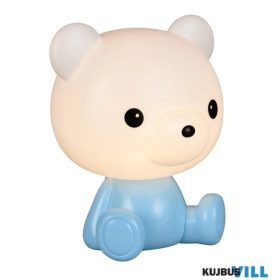   TRIO R57991112 CUTIE asztali lámpa 0,3W LED/30lm/3000K ↕25,5cm ↔21cm ↗19cm kék