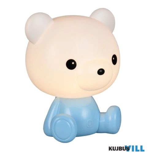 TR R57991112 CUTIE asztali lámpa 0,3W LED/30lm/3000K ↕25,5cm ↔21cm ↗19cm kék