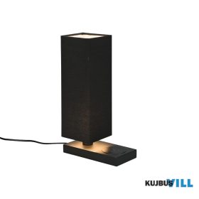   TR R59100132 HALEY asztali lámpa excl.1xE14 ↕35cm ↔20cm ↗ 10cm matt fekete