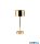 TR R59151103 JEFF LED 1,5W/120lm, 3000K, akku+USB-C, step, IP20, ↕30cm Ø12,6cm réz