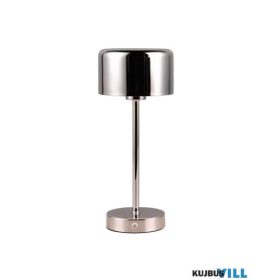   TR R59151106 JEFF LED 1,5W/120lm, 3000K, akku+USB-C, step, IP20, ↕30cm Ø12,6cm króm