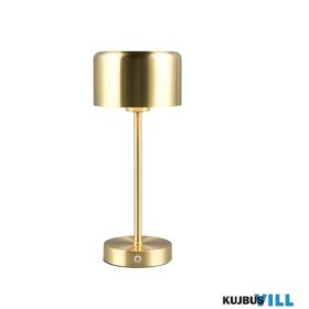   TR R59151108 JEFF LED 1,5W/120lm, 3000K, akku+USB-C, step, IP20, ↕30cm Ø12,6cm matt réz