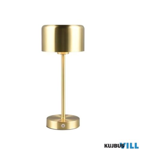 TR R59151108 JEFF LED 1,5W/120lm, 3000K, akku+USB-C, step, IP20, ↕30cm Ø12,6cm matt réz