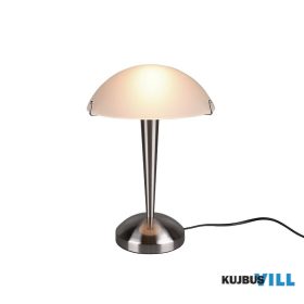   TR R59261007 PILZ II asztali lámpa excl.1xE14 ↕32cm Ø22,5cm matt nikkel