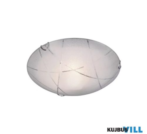 TR 601200100 SANDRINA mennyezet lámpa excl.1xE27 ↕9cm Ø30cm átlátszó