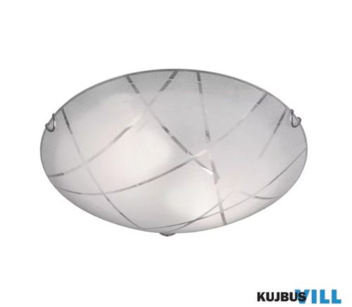 TR 601200200 SANDRINA mennyezet lámpa excl.2xE27 ↕10cm Ø40cm átlátszó