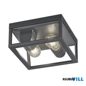   TRIO 601860242 GARONNE kültéri mennyezet lámpa excl.2xE27 ↕11,5cm ↔24cm ↗ 24cm antracit