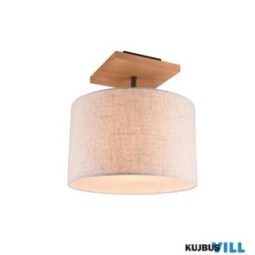   TRIO 602100130 ELMAU mennyezet lámpa excl.1xE27 ↕36,5cm Ø35cm fa