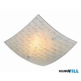   TRIO 602500101 SIGNA mennyezet lámpa excl.1xE27 ↕9cm ↔30cm ↗ 30cm fehér