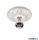 TR 603300101 LILLY mennyezet lámpa excl.1xE27 ↕6cm Ø30cm fehér