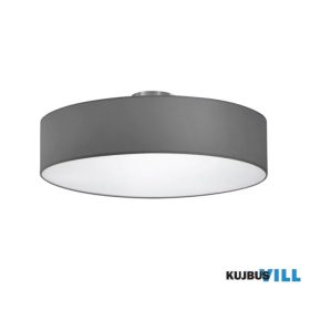   TRIO 603900311 HOTEL mennyezet lámpa excl.3xE27 ↕17cm Ø50cm szürke