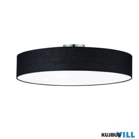   TRIO 603900502 HOTEL mennyezet lámpa excl.5xE27 ↕17cm Ø65cm fekete