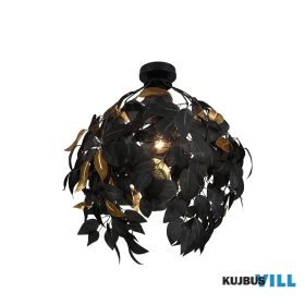   TRIO R60461032 LEAVY mennyezet lámpa excl.1xE27 ↕58cm Ø38cm matt fekete