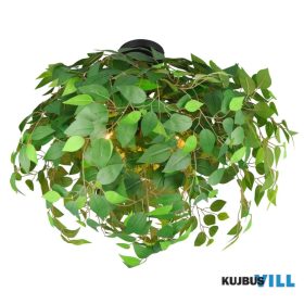   TRIO R60463015 LEAVY mennyezet lámpa excl.3xE14 ↕73cm Ø70cm zöld