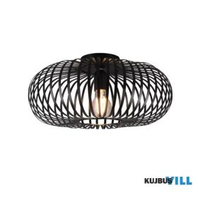   TRIO 606900132 JOHANN mennyezet lámpa excl.1xE27 ↕17cm Ø40cm matt fekete