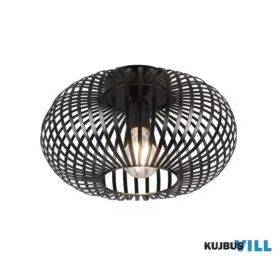   TRIO 606903032 JOHANN mennyezet lámpa excl.1xE27 ↕18cm Ø30cm matt fekete