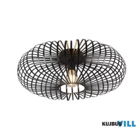   TRIO 606905032 JOHANN mennyezet lámpa excl.1xE27 Ø50cm matt fekete