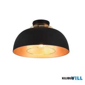   TRIO R60811032 PUNCH mennyezet lámpa excl.1xE27 ↕21cm Ø35cm matt fekete